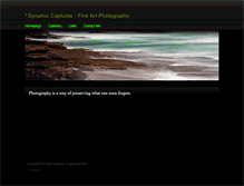 Tablet Screenshot of dynamiccaptures.com
